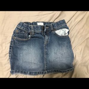 children’s jean skirt